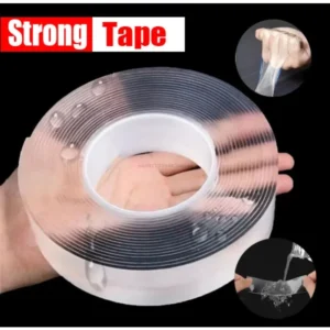 Nano Tape Super Strong Double-Sided Adhesive Tape Transparent Reusable Waterproof Tapes Heat Resistance Bathroom Home Decoration