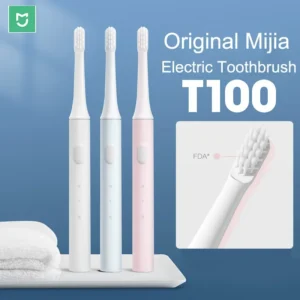 Mijia T100 Electric Toothbrush Teeth Brush Heads Mijia T100 Electric Oral Deep Cleaning Toothbrush Two-speed Cleaning