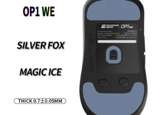 UnusualWaySports Mouse Skates Feet ENDGAME GEAR OP1 WE 8K Cambered Surface PTFE Anti Collapse Magic Ice Black Fox