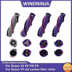 Brush Roll Parts suitable For Dyson V6 V8 V10 V11 Compatible Cordless Brushroll Cleaner Head Brush Bar Roller Replacement Kit