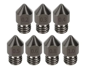 1/5/10PCS MK8 Nozzle Upgrade Harden Steel 0.4mm Print Nozzle for Ender 3 V2 Ender 5 CR10 3D Printer Extruder 3D Parts