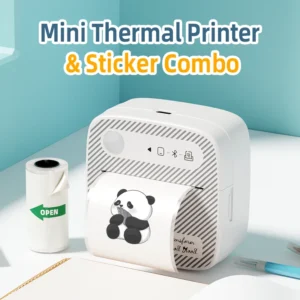 DOLEWA B3 Portable Mini Printers Wireless Bluetooth Inkless Sticker Maker Printer Tag Price Machine for Office School Kitchen