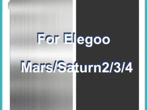 All Build Plate for ELEGOO Saturn 4 Ultra, Saturn 2/3/4, Mars 2/3/4 Pro Max Ultra MSLA 3D Printer Magnetic Build Plate