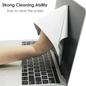 Microfiber Dustproof Laptop Screen Cleaning Cloth for MacBook Pro 13/15/16 Protective Notebook Palm Keyboard Blanket Cover