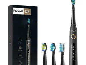 Fairywill Electric Sonic Toothbrush USB Charge FW-507 Rechargeable Waterproof Electronic Tooth Brushes Replacement Heads Adult