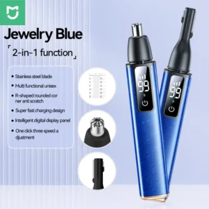 NEW Mijia Electric Ear Nose Hair Trimmer Rechargeable Type-C Fast Charging Portable Eyebrow Trimming Hair Trimmer For Nose