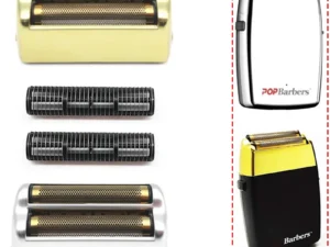 Pop Barbers P620 Shaver Professional Men's Barbershop Hair Clipper Original Cutter Head Knife Net Blade Set Trimmer Accessories