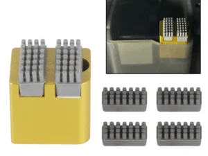 For bambulab P1S X1 Series nozzle silicone wiper Nozzles Brush Hotbed Mounted Scrubbers for Bambu lab Cleaning Tool 3D Printer
