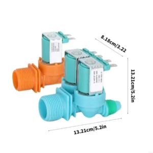 For Samsung Washing Machine Water Inlet Valve DC62 00311F DC62 30314V Solenoid Valve Replacement Compatible with Multiple Models