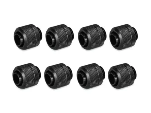Azieru 6pcs/8pcs Fitting for Inside Diameter 10mm + Outside Diameter 16mm or ID9.5 + OD12.7mm Hose 3/8'ID X 5/8'OD Tubing Connec