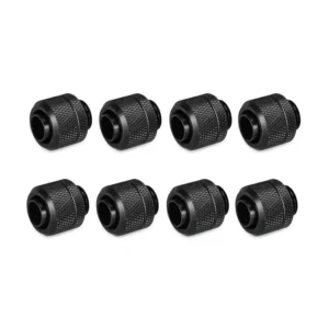 Azieru 6pcs/8pcs Fitting for Inside Diameter 10mm + Outside Diameter 16mm or ID9.5 + OD12.7mm Hose 3/8'ID X 5/8'OD Tubing Connec