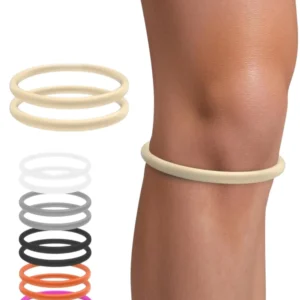 Patellar Tendon Support Strap, Knee Pain Relief and Patella Stabilizer Knee Strap Support, Suitable for Hiking, Soccer, Basketball, Running, Jumpers' Knees, Tennis, Volleyball, and Squats
