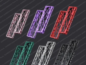 Wooting 60HE GH60 Holy60 Hollow Aluminum Keyboard Case Shell 60% Keys Layouts For Mad 60he Raven61 Aula Win60 GT60 Keyboard