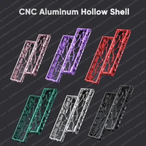 Wooting 60HE GH60 Holy60 Hollow Aluminum Keyboard Case Shell 60% Keys Layouts For Mad 60he Raven61 Aula Win60 GT60 Keyboard