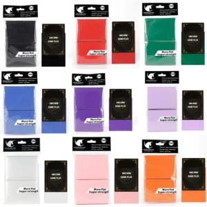 100pcs Matte Card Sleeves for TCG MTG 66x91mm Standard Size Sleeves for Card Game Card Protectors for Shields Board Games Magic