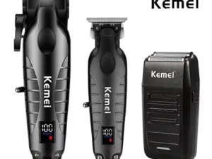 Kemei Hair Clipper Kit for Men, Electric Shaver, Hair Trimmer, Professional Cutting Machine, KM-2290, KM-2293, KM-1102