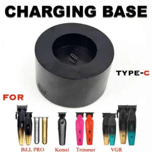 Professional Electric Hair Clipper And Trimmer Charging Base For Multiple Machines Such As KM2299 V003 V906 BL600 BL800 BRDCLIP