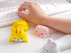 New Cute Wrist Rest Support For Mouse Pad Computer Laptop Arm Rest For Desk Ergonomic Kawaii Slow Rising Squishy Toys