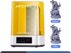 ANYCUBIC Wash & Cure 3 AE Version For Mars Photon Mono 4 LCD SLA DLP 3D Printer Models Curing Resin Cleaning Machine 2 in 1
