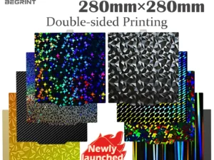 Build Plate for QIDI Q2 Spring Steel Sheet PEI PET Carbon fiber Double Siede Printing for QIDIQ2 3D Printer Heat bed Build Plate