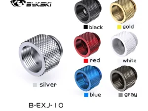 Bykski 7.5mm 10mm 15mm 20mm 25mm 30mm 40mm Male To Female G1/4'' Fittings PC Water Cooling Extender Connector Multil Colors