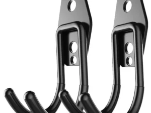 Garage Storage Utility Hooks,Garage Garden Tool Organizer,Hanging Utility Wall Mount Hooks,Heavy Duty Tool Storage Organizer