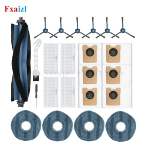 For Eufy Omni C20 Robot Vacuum Cleaner Part Main Brush Side Brush Hepa Filter Mop Cloth Dust Bag Accessories Replacement