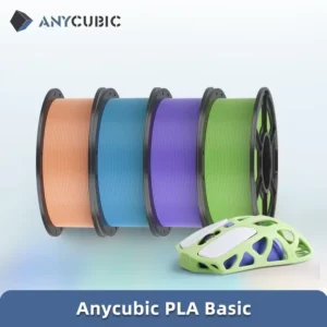 ANYCUBIC 3D Printer Filament PLA Multicolour 1.75mm Eco-friendly Plastic Rubber Material For FDM 3D Printer K3 Combo S1C