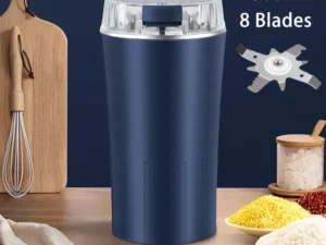 110V/220V Electric Grain Grinder 8 Blades Coffee Beans Grinders 300W Stainless Steel Nuts Bean Grain Mill Herbs Grinding Machine