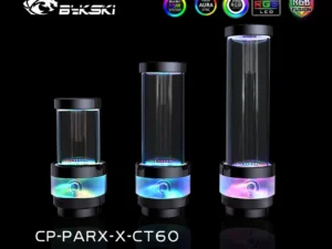 Bykski CP-PARX-X-CT60 AIO All-In-One Combo Pump with Reservoir 3800RPM Maximum Flow 330L/H 3 Meter Lift RGB Light Water Cylinder