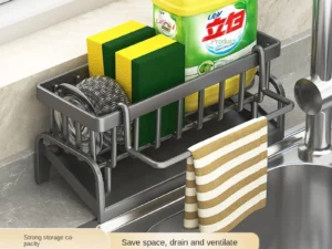 Kitchen Shelf Cleaning Cloth Storage Draining Rack Household Detergent Sponge Rack Water Sink Water Sink Water Sink Artifact