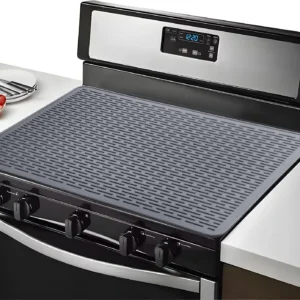 1pc Silicone Stove Top Covers - Heat Resistant, Non-Slip, Easy Clean - For Electric Stove, Glass Top Stove - Kitchen Accessories - Perfect Gift For Housewarming,Stove Sovers For Stove Top - Silicone Electric Stove Cover Mat - 28 X 20 Ceramic Stove Guard S