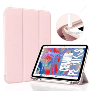 Pencil Slot Funda Case iPad A19 12th 2026 A16 11th 10th Gen Air11 2025 2024 M3 M2 Pro11 M4 iPad Air4 5 10.9 8 9th 10.2 10.5 9.7