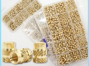 M2 M3 M4 M5 M6 M8 Brass Heat Insert Nut Assortment Set Hot Melt Knurled Threaded Insert Embedment Copper Nut 3d Print Nutinsert
