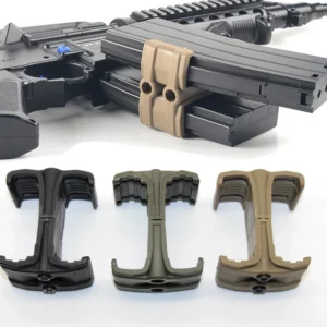 Dual Magazine Coupler Polyester Clip Pouch for AR15 M4 MAG59 Mag Coupler Clamp Parallel Link Hunting Gear