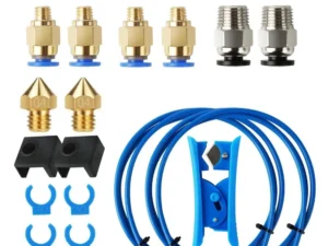 For Creality Ender 3 Kit 1.75mm PTFE Tube Pneumatic Connectors PC4-M6 & PC4-M10 Tube Cutter Bowden Extruder For Ender 3 Upgrade