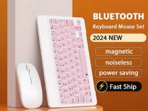 10 inch Magnetic Tablet Keyboard for iPad 2024 10.9 11 10.2 Bluetooth Rechargeable Keyboards for Xiaomi 6 Huawei Matepad 11.5
