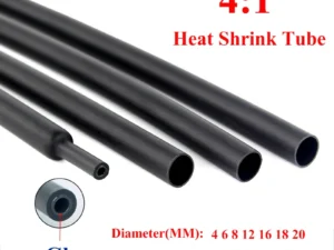 4mm-72mm 4:1 Heat Shrink Tube with Glue Tubing Adhesive Lined Dual Wall Heatshrink Shrinkable Shrink Wrap Wire Cable Sleeve kit