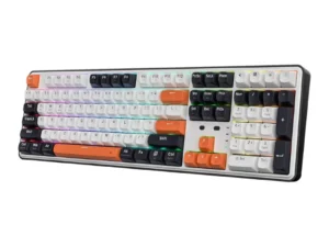 Redragon K689 PRO Wireless Gasket RGB Gaming Keyboard, 108 Keys Mechanical Keyboard w/Extra 4 Hotkeys, Upgraded Hot-swappable