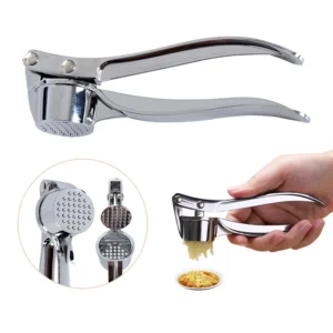 Garlic Press Crusher Mincer Detachable Kitchen Garlic Smasher Squeezer Labor Saving Manual Press Multi Grind Tool Kitchen Gadget