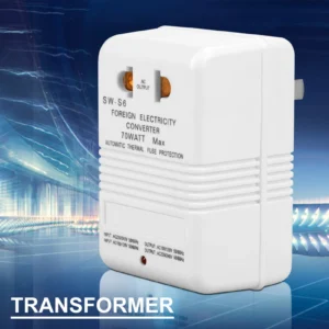 70W Step Up Or Down Voltage Converter Transformer 110V/120V To 220V/240V Dual Channel Voltage Converter Adapter EU Plug Durable