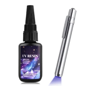 25g UV Resin Glue Bonding & Welding UV Glue With Light Quick-Drying Resin Glue For Bonding Glass Metal Wood DIY Crafts Decor