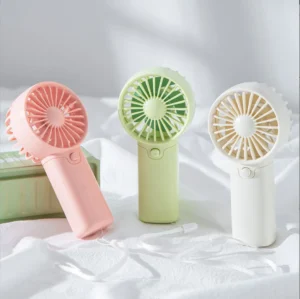 Portable Fan Convenient Mini Pocket Fan for Summer Outdoor Travel Home Offic Handheld Fan Lightweight AAA Battery Air Coolers