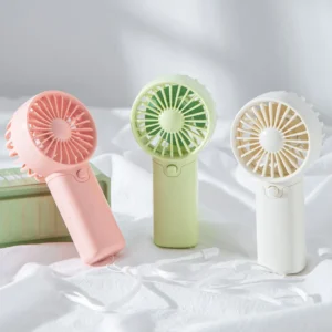 Portable Fan Convenient Mini Pocket Fan for Summer Outdoor Travel Home Offic Handheld Fan Lightweight AAA Battery Air Coolers