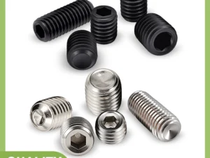 10 - 60pcs DIN916 304 Stainless Steel Grade 12.9 Carbon Steel Hex Socket Set Screws Grub Screw Bolt M1.6 M2 M2.5 M3 M4 M5 M6 M8