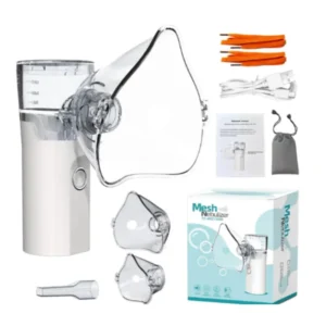 Portable Nebulizer for Humans&Animals Use Low-Noise USB Rechargeable Handheld Cool Mist Steam Inhaler for Breathing Problems
