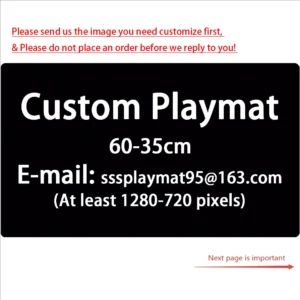 YuGiOh Digimon Custom Playmat TCG CCG Board Game Trading Card Game Mat Anime Mouse Pad Desk Mat Gaming Accessories Zone Free Bag