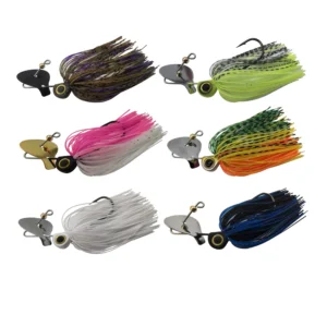 Mycena 15g/0.53OZ fishing lure Chatter bait spinner bait Big Blade Jig Dancer Buzzbait wobbler chatterbait for bass pike