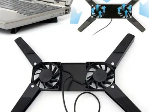 New Laptop Cooling Pad Laptop Cooler USB Powered Cooling Pad Bracket 2 Fans for Laptop Universal 7 15" 1 Laptop Stand