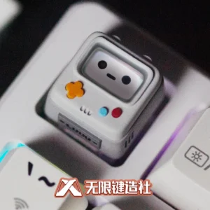 Retro Game Theme Mechanical Keyboard Keycap Resin Esc Key Layered Drip Glue Custom Gaming Accessory Collectible Gift